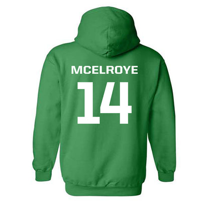 Oregon - NCAA Women's Lacrosse : Nya McElroye - Classic Fashion Shersey Hooded Sweatshirt-1