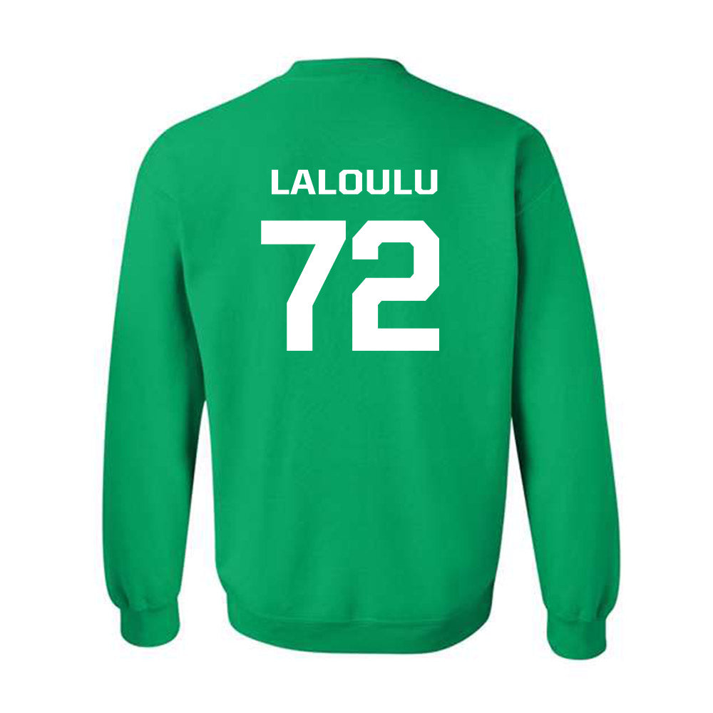 Oregon - NCAA Football : Iapani Laloulu - Classic Fashion Shersey Crewneck Sweatshirt-1