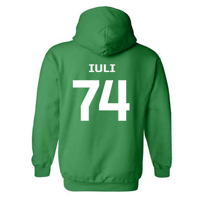 Oregon - NCAA Football : Dave Iuli - Classic Fashion Shersey Hooded Sweatshirt-1
