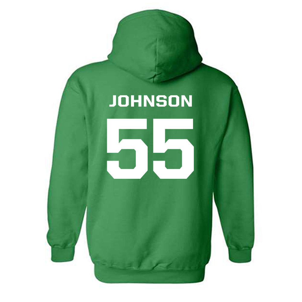 Oregon - NCAA Football : Matthew Johnson - Classic Fashion Shersey Hooded Sweatshirt-1