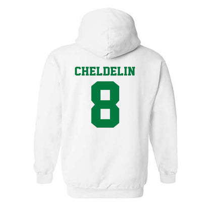 Oregon - NCAA Women's Soccer : Kate Cheldelin - Classic Fashion Shersey Hooded Sweatshirt-1