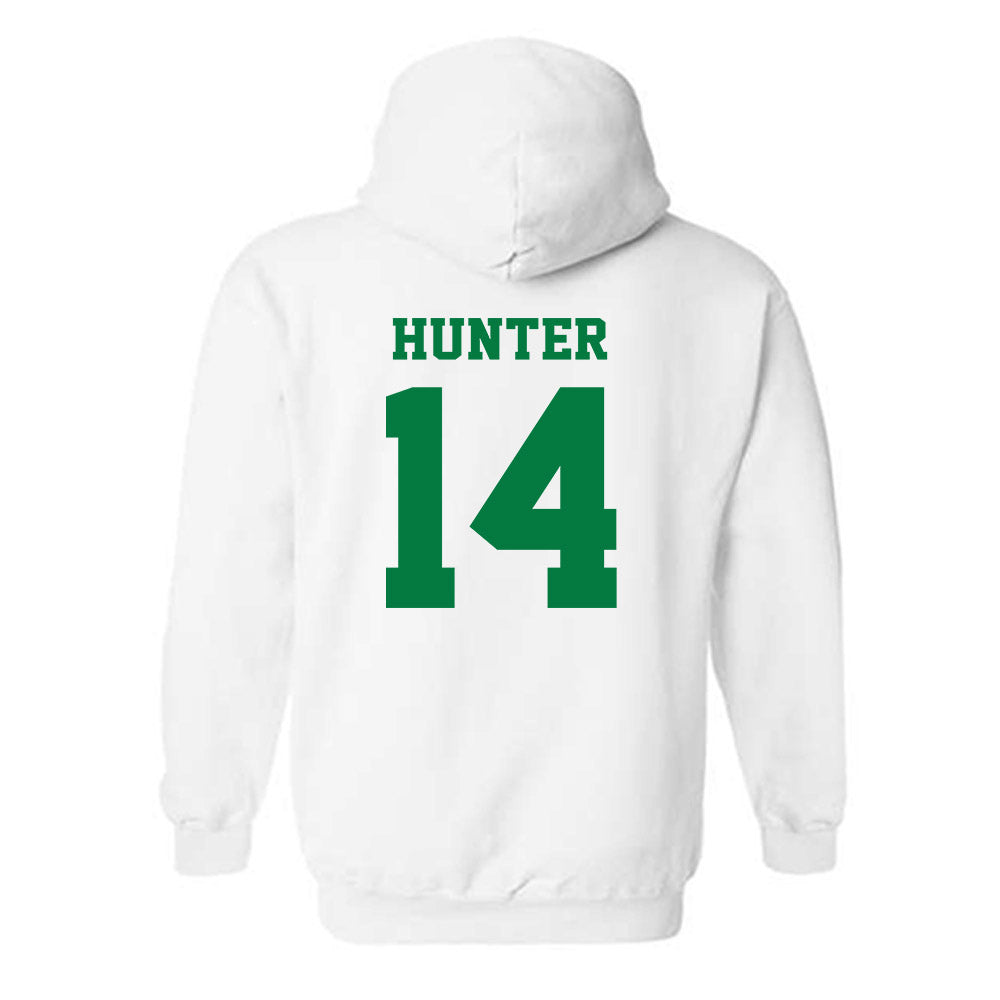 Oregon - NCAA Women's Soccer : Abella Hunter - Classic Fashion Shersey Hooded Sweatshirt-1