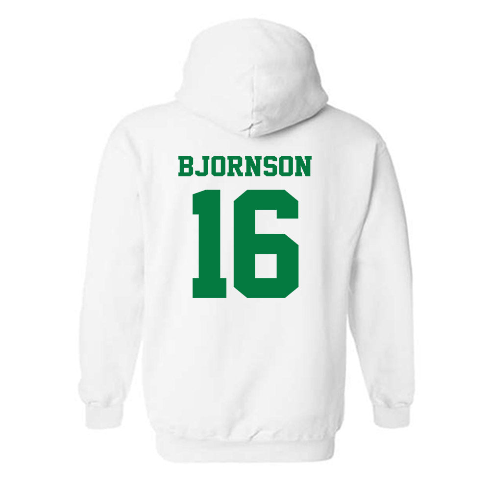 Oregon - NCAA Beach Volleyball : Hanna Bjornson - Classic Fashion Shersey Hooded Sweatshirt-1