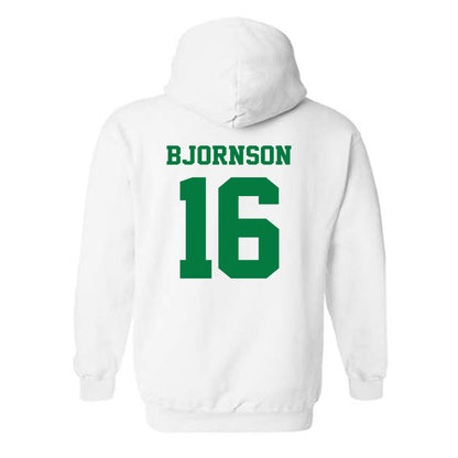 Oregon - NCAA Beach Volleyball : Hanna Bjornson - Classic Fashion Shersey Hooded Sweatshirt-1