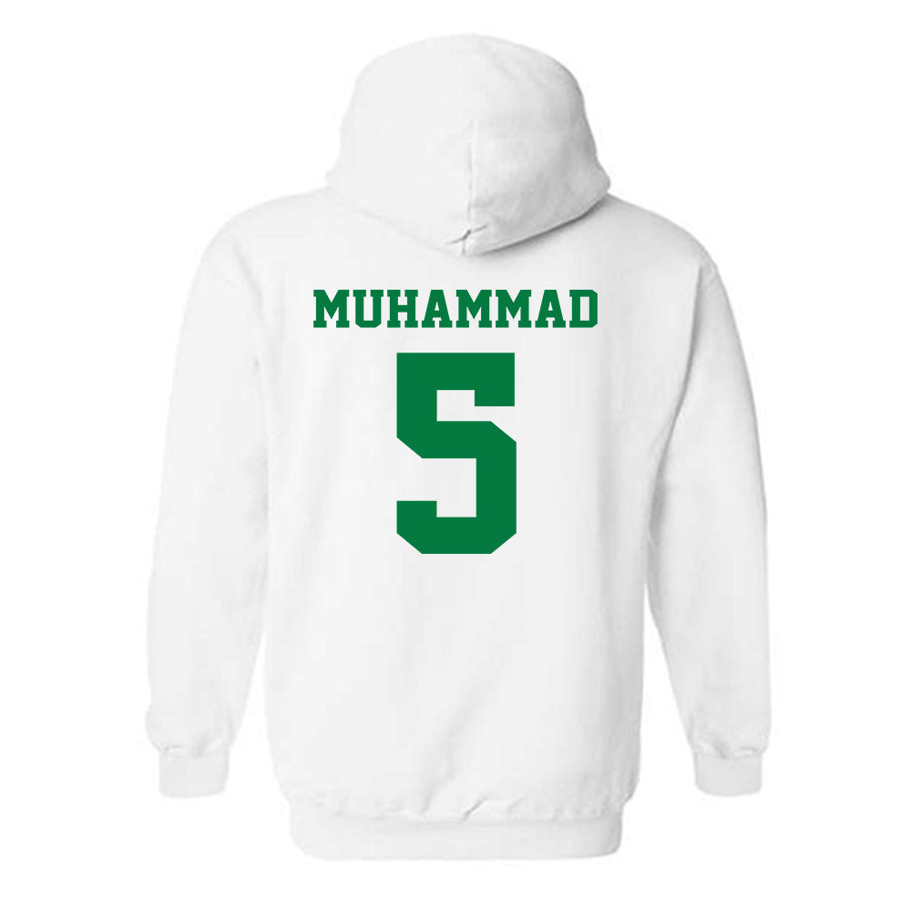 Oregon - NCAA Women's Basketball : Amina Muhammad - Classic Fashion Shersey Hooded Sweatshirt-1