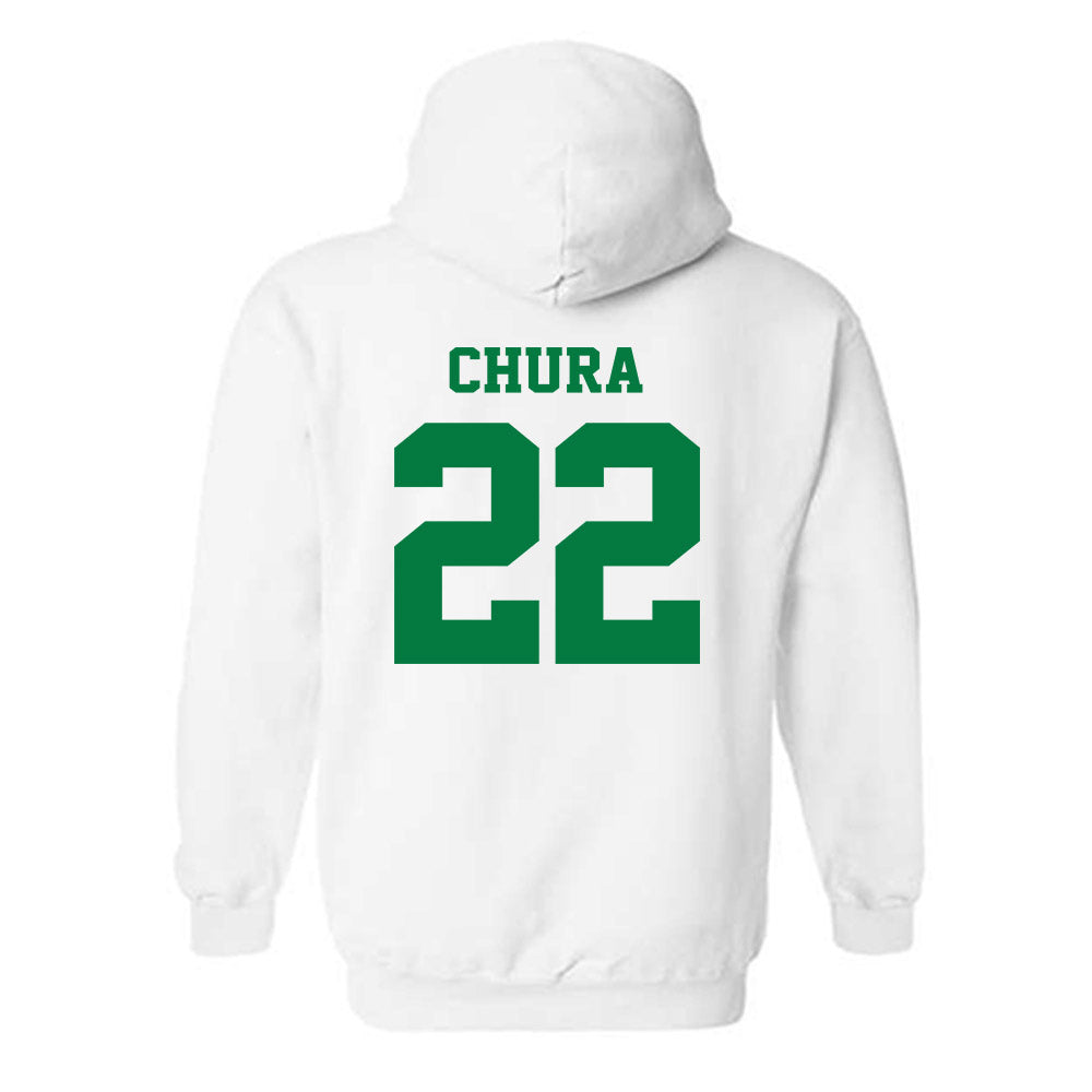 Oregon - NCAA Women's Soccer : Sydney Chura - Classic Fashion Shersey Hooded Sweatshirt-1