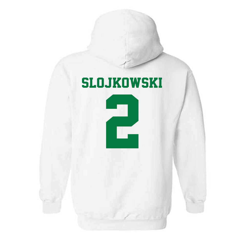 Oregon - NCAA Beach Volleyball : AJ Slojkowski - Classic Fashion Shersey Hooded Sweatshirt-1