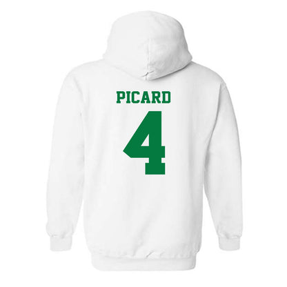 Oregon - NCAA Women's Soccer : Elise Picard - Classic Fashion Shersey Hooded Sweatshirt-1