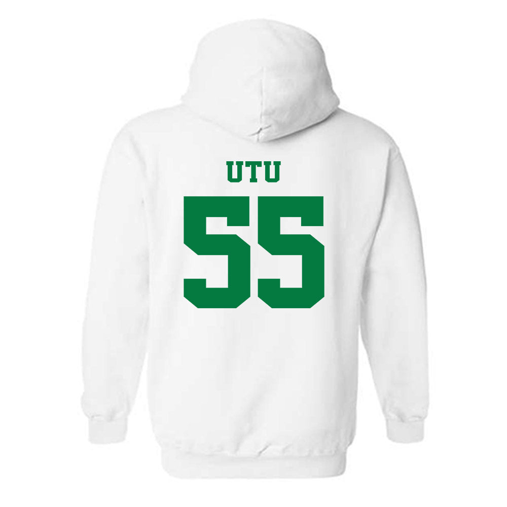 Oregon - NCAA Football : Douglas Utu - Classic Fashion Shersey Hooded Sweatshirt-1