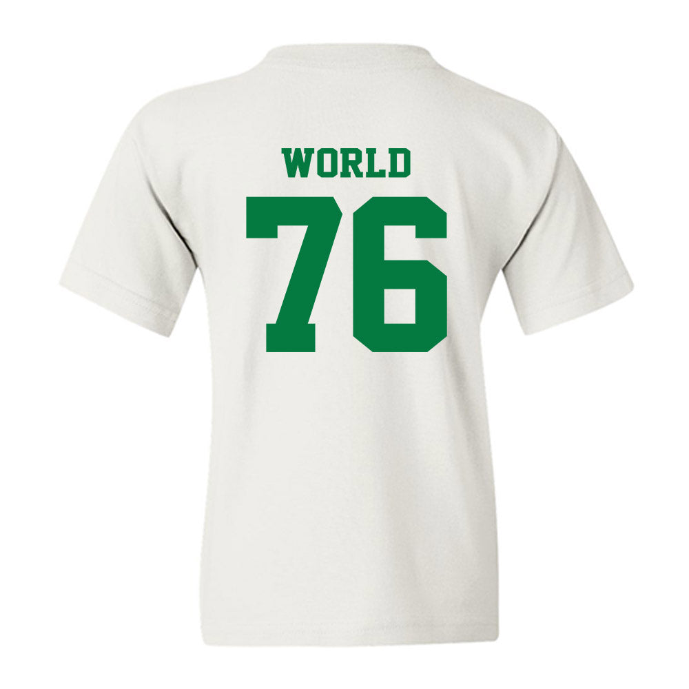 Oregon - NCAA Football : Isaiah World - Classic Fashion Shersey Youth T-Shirt-1