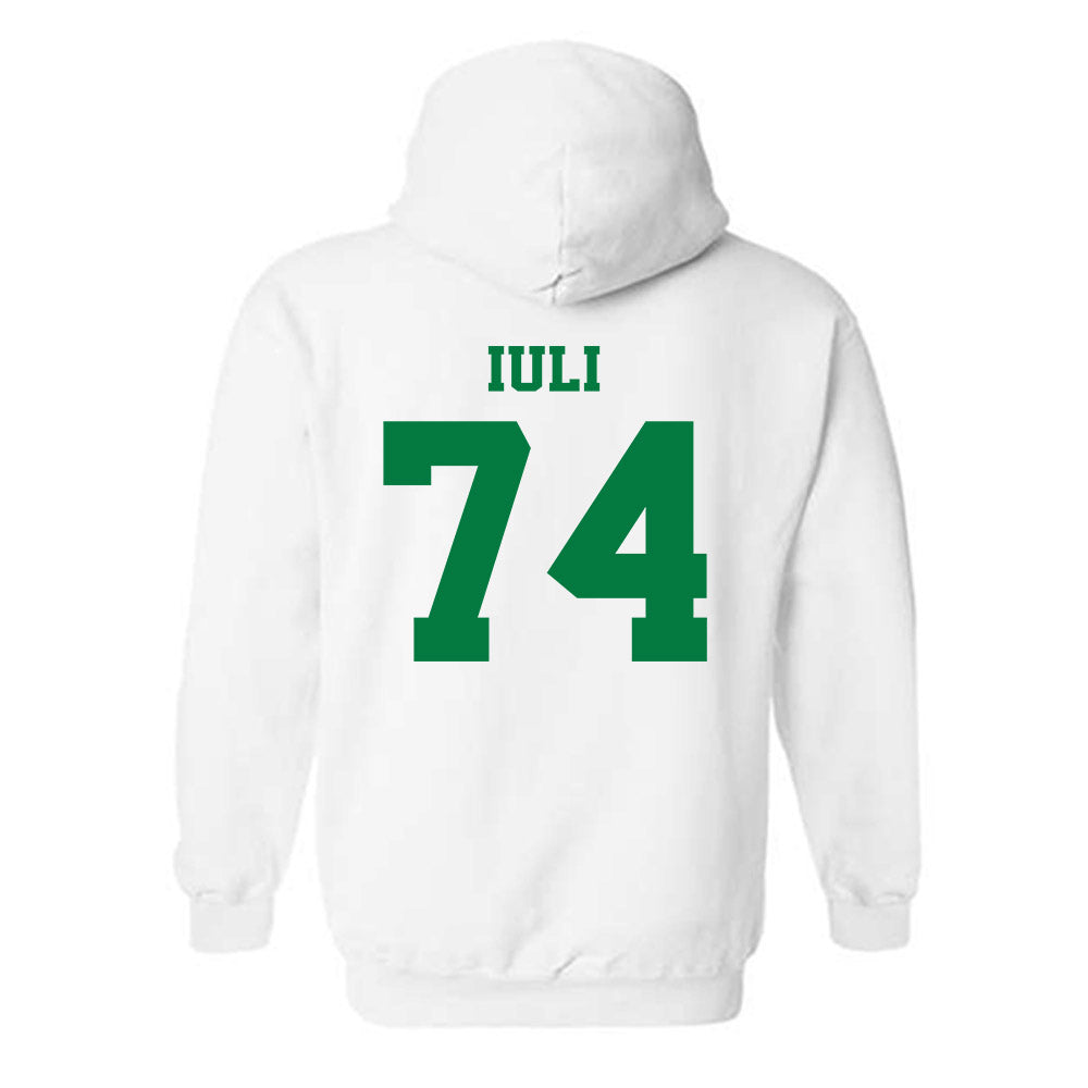 Oregon - NCAA Football : Dave Iuli - Classic Fashion Shersey Hooded Sweatshirt-1
