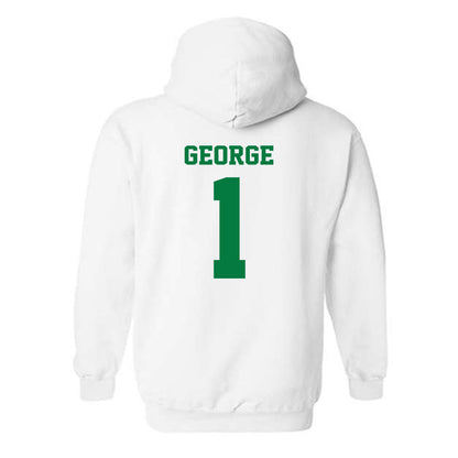 Oregon - NCAA Beach Volleyball : Natasha George - Classic Fashion Shersey Hooded Sweatshirt-1