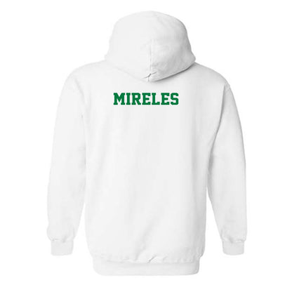 Oregon - NCAA Men's Track & Field : Michael Mireles - Classic Fashion Shersey Hooded Sweatshirt-1