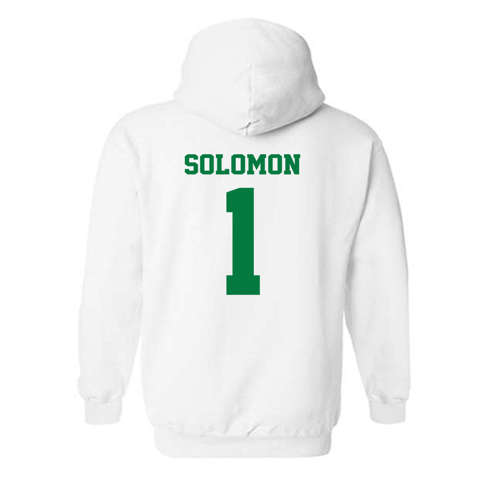 Oregon - NCAA Women's Soccer : Anna Solomon - Classic Fashion Shersey Hooded Sweatshirt-1
