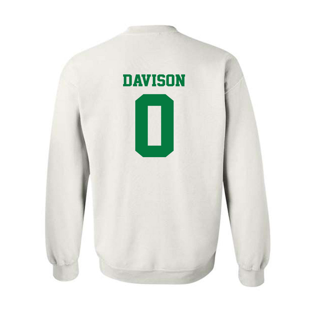 Oregon - NCAA Football : Jordon Davison - Classic Fashion Shersey Crewneck Sweatshirt-1