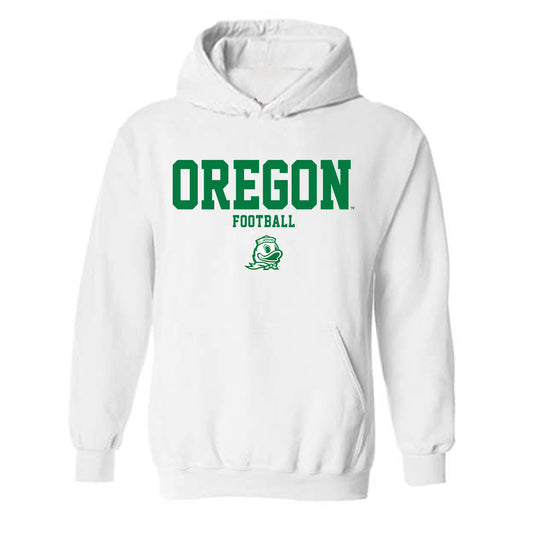 Oregon - NCAA Football : Zander Quinn - Classic Fashion Shersey Hooded Sweatshirt-0