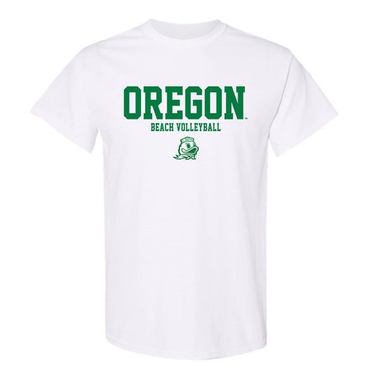 Oregon - NCAA Beach Volleyball : Elsa Snipes - Classic Fashion Shersey T-Shirt-0