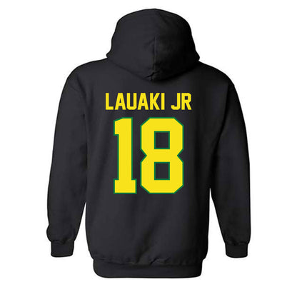 Oregon - NCAA Baseball : Naulivou Lauaki Jr - Sports Shersey Hooded Sweatshirt-1