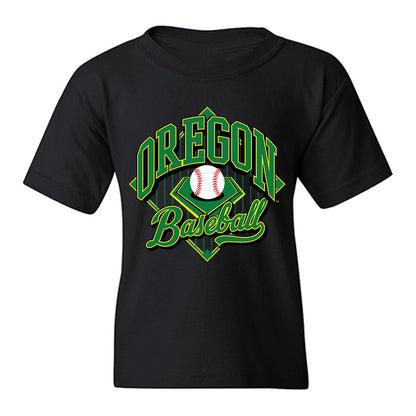 Oregon - NCAA Baseball : Tanner Bradley - Sports Shersey Youth T-Shirt-0