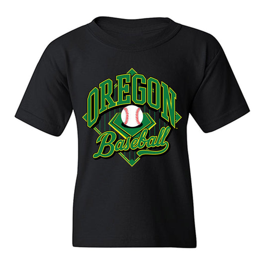 Oregon - NCAA Baseball : Elijah Cook - Sports Shersey Youth T-Shirt-0
