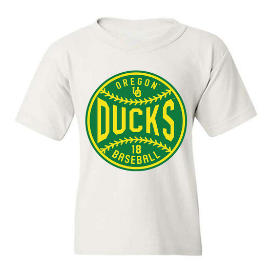 Oregon - NCAA Baseball : Naulivou Lauaki Jr - Sports Shersey Youth T-Shirt-0