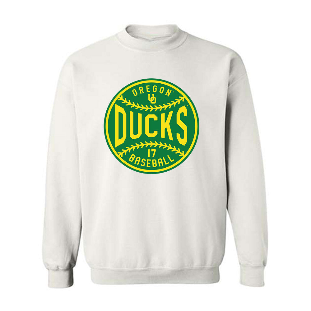 Oregon - NCAA Baseball : Drew Smith - Sports Shersey Crewneck Sweatshirt-0
