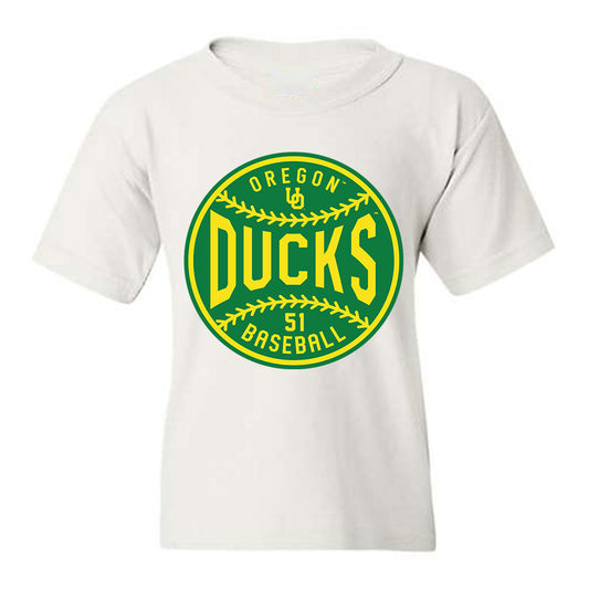 Oregon - NCAA Baseball : Nathan Christman - Sports Shersey Youth T-Shirt-0