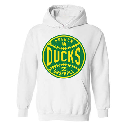 Oregon - NCAA Baseball : Carlos Mauldin - Sports Shersey Hooded Sweatshirt-0