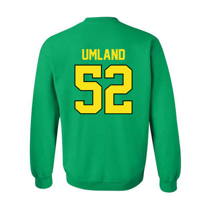 Oregon - NCAA Baseball : Alex Umland - Sports Shersey Crewneck Sweatshirt-1