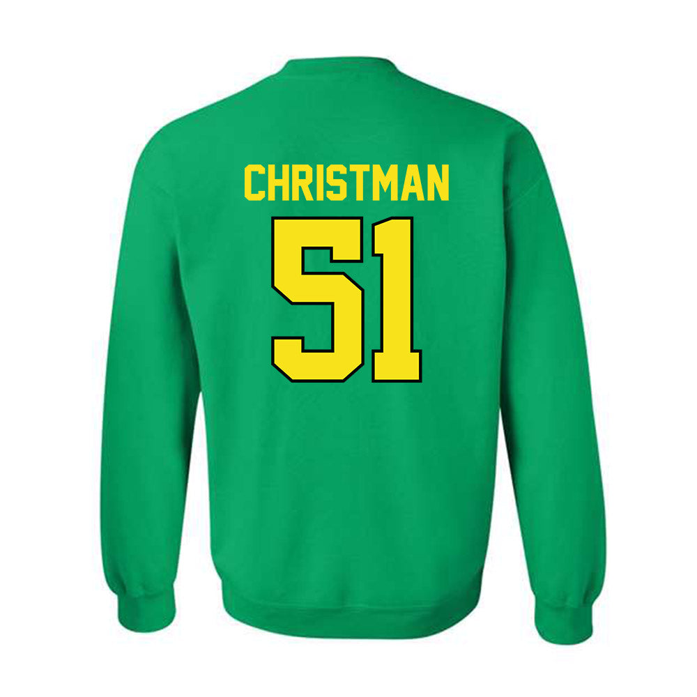 Oregon - NCAA Baseball : Nathan Christman - Sports Shersey Crewneck Sweatshirt-1
