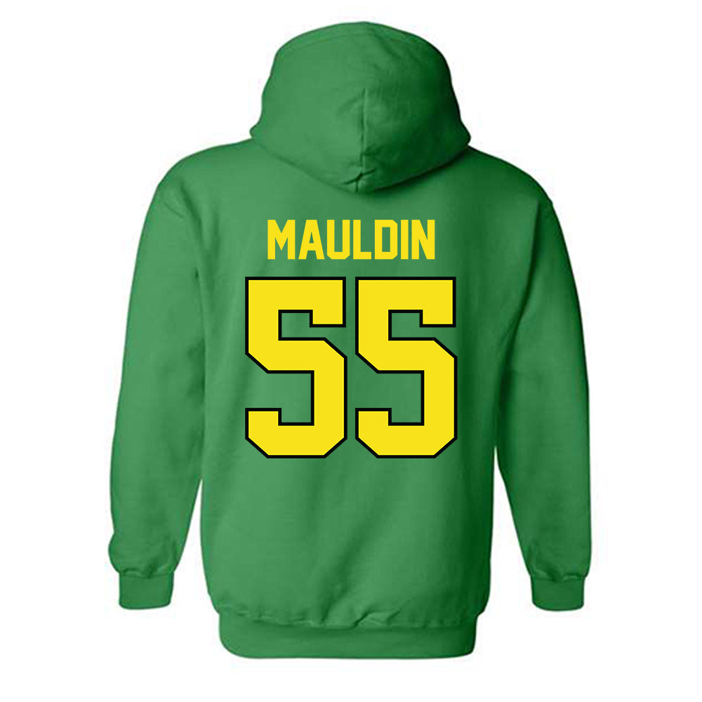 Oregon - NCAA Baseball : Carlos Mauldin - Sports Shersey Hooded Sweatshirt-1