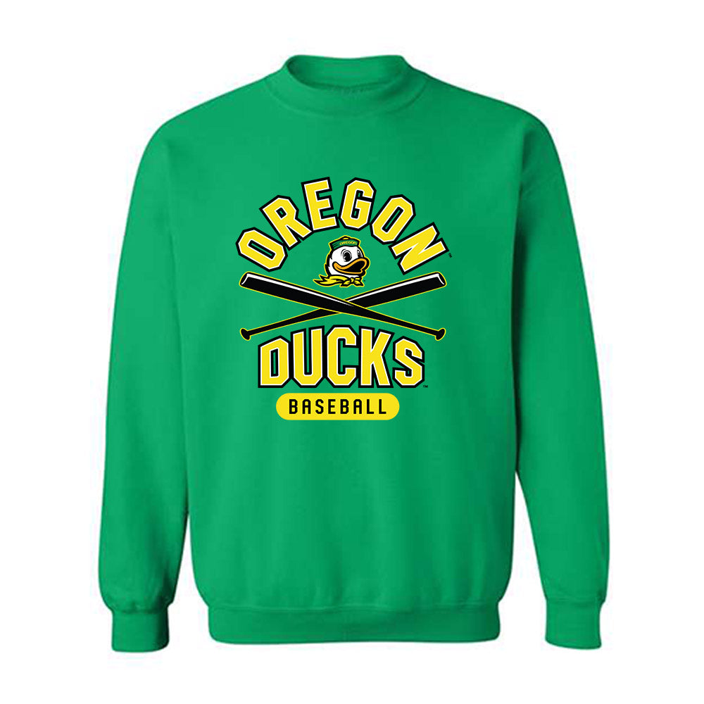 Oregon - NCAA Baseball : Nathan Christman - Sports Shersey Crewneck Sweatshirt-0