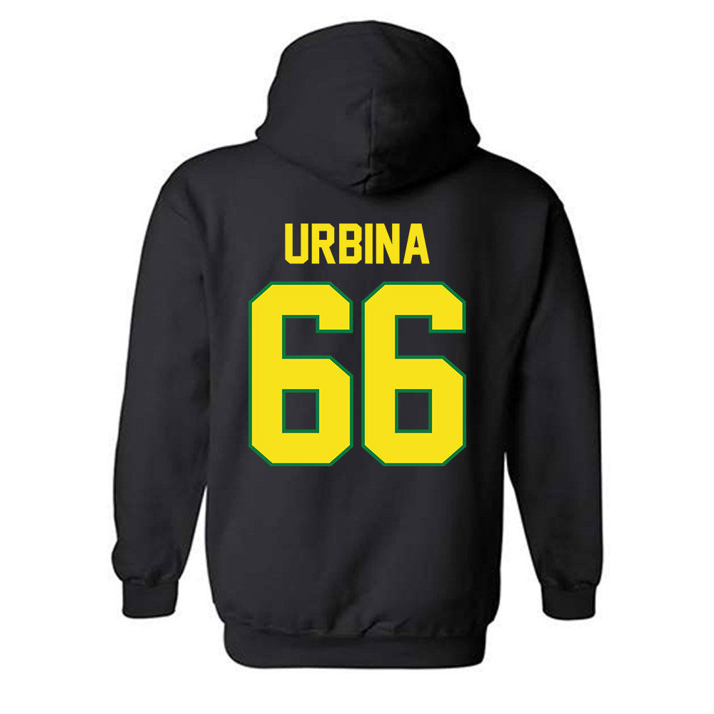Oregon - NCAA Softball : Amanda Urbina - Sports Shersey Hooded Sweatshirt-1