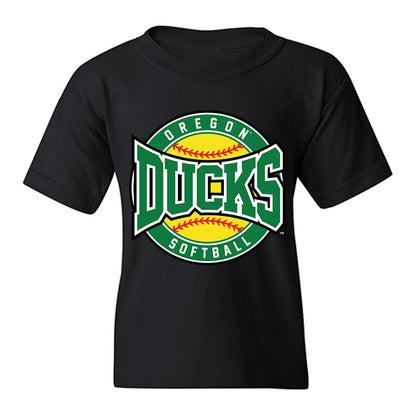 Oregon - NCAA Softball : Katie Flannery - Sports Shersey Youth T-Shirt-0