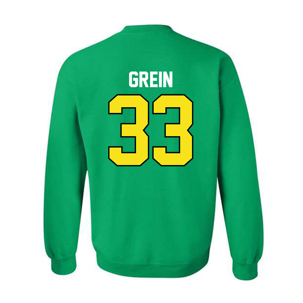 Oregon - NCAA Softball : Lyndsey Grein - Sports Shersey Crewneck Sweatshirt-1