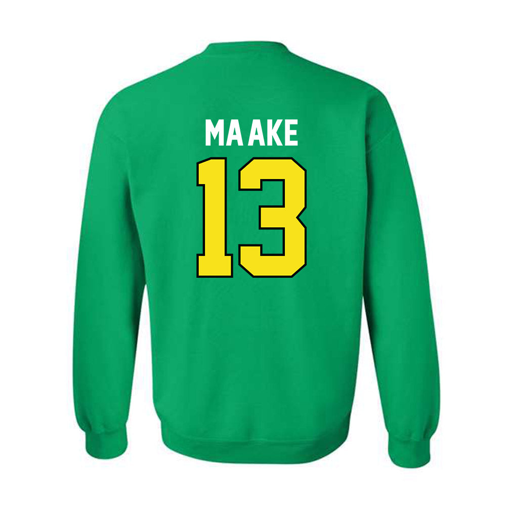 Oregon - NCAA Softball : Stefini Ma'ake - Sports Shersey Crewneck Sweatshirt-1