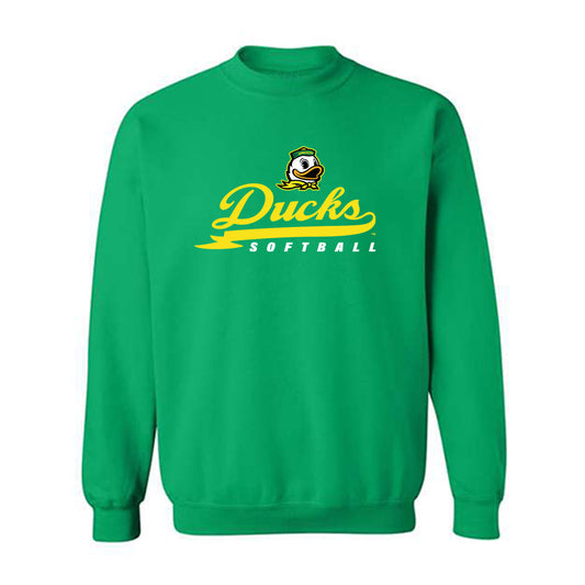 Oregon - NCAA Softball : Presley Lawton - Sports Shersey Crewneck Sweatshirt-0