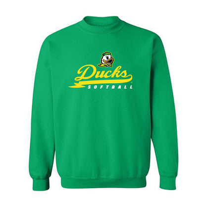 Oregon - NCAA Softball : Addison Amaral - Sports Shersey Crewneck Sweatshirt-0