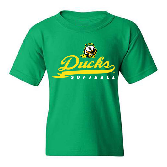 Oregon - NCAA Softball : Katie Flannery - Sports Shersey Youth T-Shirt-0