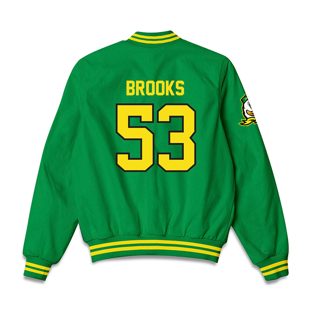 Oregon - NCAA Football : Devin Brooks - Bomber Jacket-1