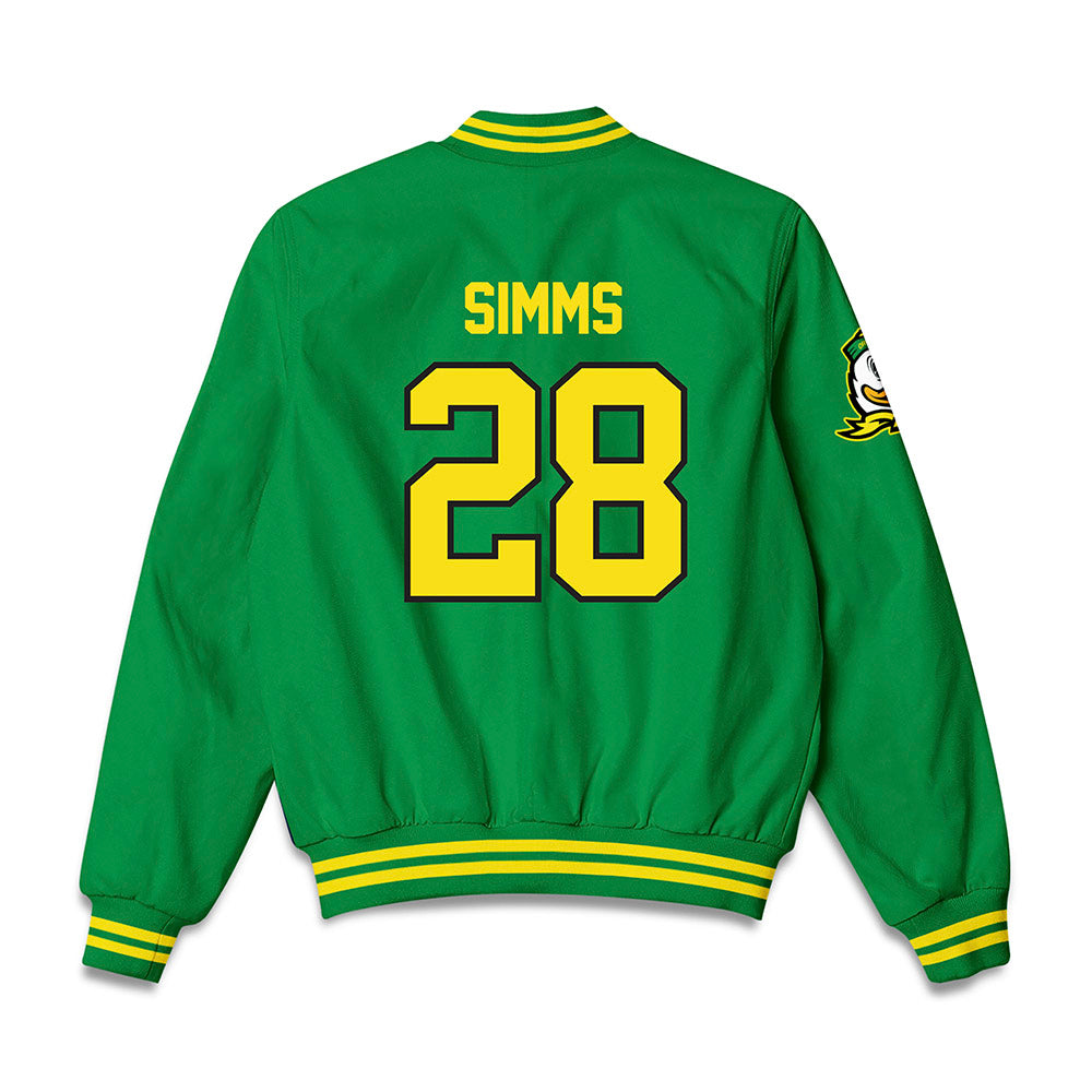Oregon - NCAA Women's Soccer : Selah Simms - Bomber Jacket-1