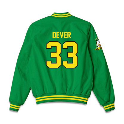 Oregon - NCAA Women's Soccer : Taylor Dever - Bomber Jacket-1