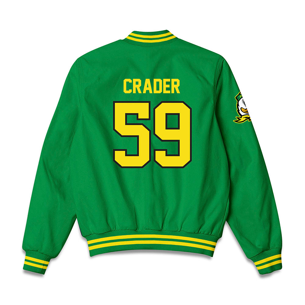 Oregon - NCAA Football : Fox Crader - Bomber Jacket-1
