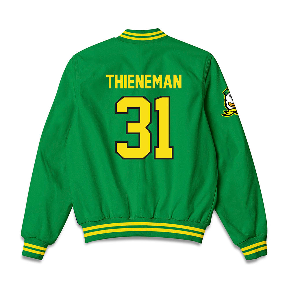 Oregon - NCAA Football : Dillon Thieneman - Bomber Jacket-1