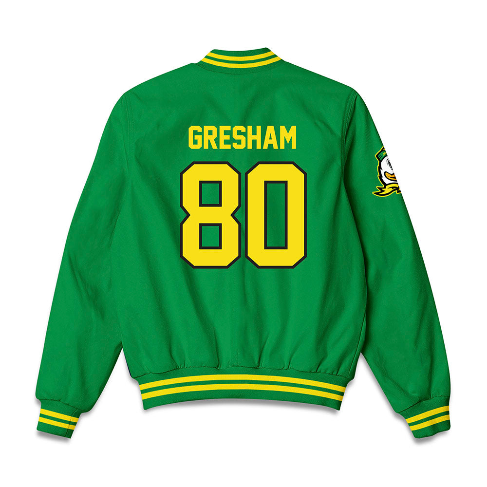 Oregon - NCAA Football : Dillon Gresham - Bomber Jacket-1