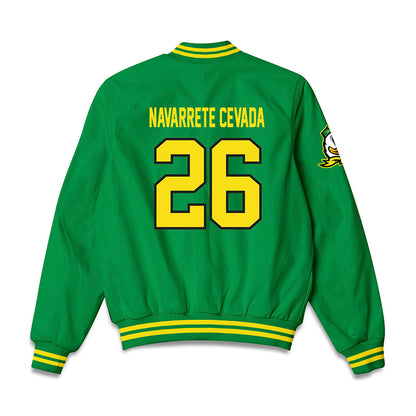 Oregon - NCAA Women's Soccer : Veronica Navarrete Cevada - Bomber Jacket-1