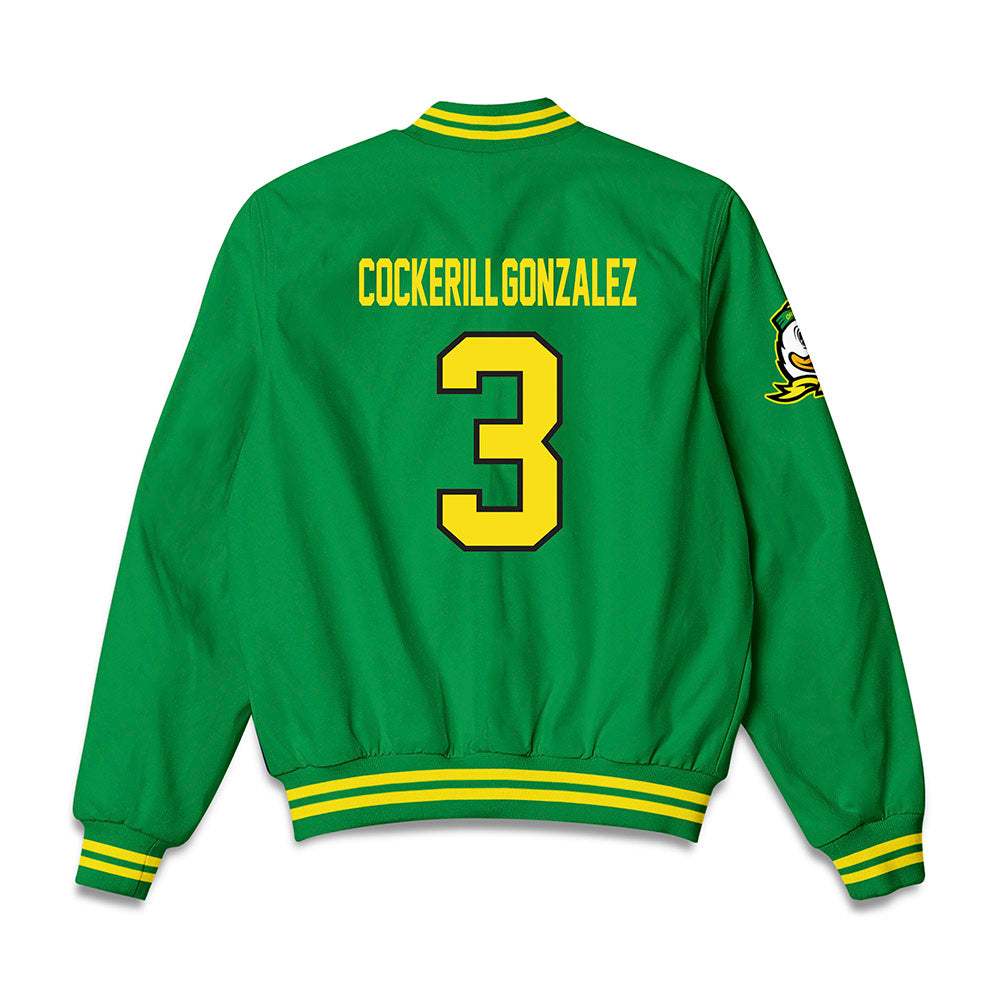 Oregon - NCAA Women's Soccer : Alexis Cockerill-Gonzalez - Bomber Jacket-1