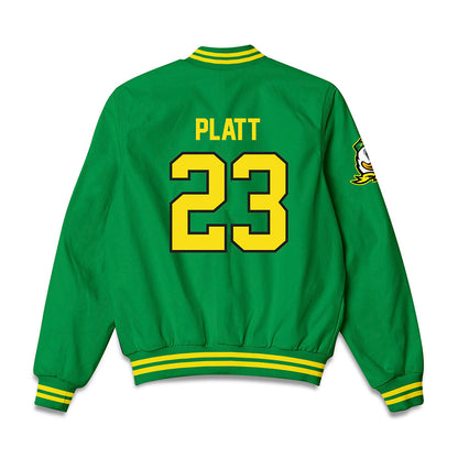 Oregon - NCAA Football : Brayden Platt - Bomber Jacket-1
