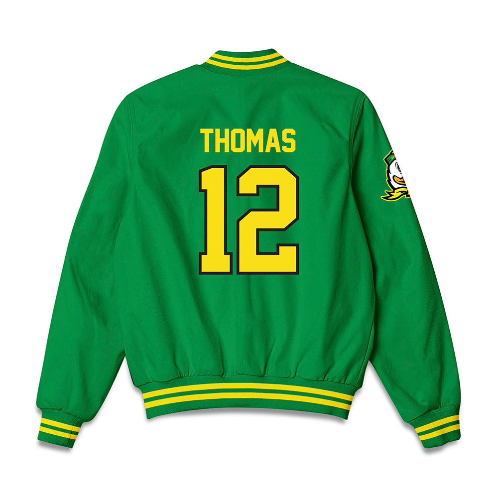 Oregon - NCAA Football : Brock Thomas - Bomber Jacket-1