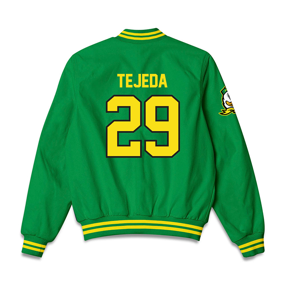 Oregon - NCAA Women's Soccer : Izabella Tejeda - Bomber Jacket-1